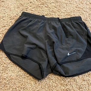 Gray dry-fit Nike shorts